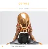 Full Body Model Electroplated Face Head Mannequin Dummy Muscle Model Display Stand