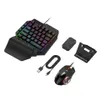 4 i 1 Bluetooth Gaming Keyboard Mouse Converter Combo för smartphone PC PUBG mobilt spel tillbehör