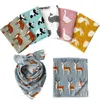 60*60cm Muslin Bamboo Cotton Baby Blanket Cartoon Candys Colors 아기 신생아 담요 신생아 Swaddle Wrap Burp Cloths Towel