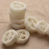 Fette di loofah di loofah naturale fatti fatti fatti fai da te utensili per sapone più pulito spugna a sponde per sapone facciale lx2902