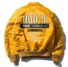 미국 스타일 남성용 UOD 79 비행 자켓 동물 인쇄 야구 유니폼 파일럿 남성 자켓 남성용 겉옷 코트 크기 S-3XL