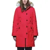 Canada Puffer Designer Piumini da donna Nero Navy Grigio Giacca Cappotto invernale/Parka Pelliccia Doudoune Manteau Femme Felpa lunga con cappuccio