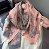 Scarves Women Winter Scarf 2021 Design Print Cashmere Female Warm Stoles Shawls And Wraps Thick Blanket Echarpe1