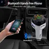 FM Transmitter Power Adapter Bluetooth for Car Receiver 18W Radio Kit MP3 Player USB Aux Handsfree Wireless Modulator