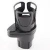 Opvouwbare auto Dual Cup Houder Verstelbare Cup Stand Zonnebril Telefoon Organizer Drinkfles Houder Beugel Auto Styling