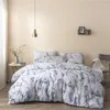 2020 Mermer Desen Yüksek Kaliteli Yatak Takımları Nevresim Seti 3 adet Yatak Suits Quilt Kapak Yatak çarşafları