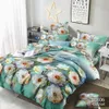 Bedding Set Luxo 3D Butterfly Butterfly Set Set Cama de Cama Duveta Capa Frutas de Cobertura De Capa Twin Queen Size Size Bedspread Bedlinen 201021