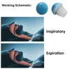 Anti Snarking Remove Snore Andningsanordning Mini Sleeping Aid Anti-Snoring Förbättrad Nasal Congestion Nose Clip Silikon Tools