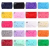 Bebê Headband trançada Nylon Headbands torcida Top Cruz Knot Hairbands sólido elástico headwraps recém-nascido Headwear acessórios de cabelo 120pcs