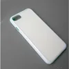White Phone 8 Plus Case 2D PC Sublimation Blank Cover DIY Aluminum Sheet Hard Shell Anti wear Covers 3 2tn G2