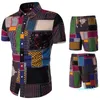 Mens Beach Designer Tracksuits Summer 20SS Fashion Beach Seaside Holiday Shirts Shirts Set Mens 럭셔리 디자이너 세트 Exfits4149501