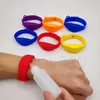 new Hand Sanitizer Silicone Wrist Bracelet Wristband Portable Liquid Soap Dispenser Squeezy Strap disinfectant bracelet T2I51526