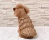 Dog Apparel Winter Dog Vest Down Jacket Padded Puppy Small Dogs Clothes Warm Chihuahua Outfit Yorkie Pets Windproof Clothing299D