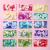 Bow Tie Dye Галстуки Девушка Bowknot Hairbands Soft Nylon Elastic стяжка Infant Rabbit Ears Printed Hairband Аксессуары для волос LSK1352