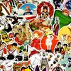5 Sets=250PCS Japanese Anime Series Stickers Trolley Case Computer Electric Car Waterproof PVC Stickers
