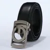 Mode casual riemen voor mannen automatische gesp riem mannelijke kuisheidsgordels topmode heren lederen riem geheel 159a