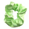 39 Colors Korean Kawaii Satin Hair Scrunchies Women Elastic Hair Bands Girls Headwear Ponytail Holder Silky Hair Accessories