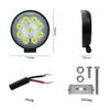 Led Work Light Bar Bright Beam 27W 42W 48W Waterproof Car LED Working Headlight For Tractor Truck 4x4 SUV ATV 12V 24V