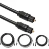 Câble Audio optique numérique Toslink plaqué or 1m 1.5m 2m 3 m 10m SPDIF MD câbles AUX plaqués DVD