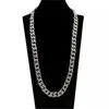 Fabrikant van ketens Direct S European en Amerikaanse originele Hiphop Cubaanse keten Men039S ketting sieraden modemerk HIPH7540494