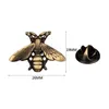 Булавки броши савойши смешная бронзовая пчела для броши для мужского костюма