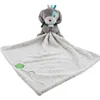 Bébé peluche apaisant la sécurité de sécurité couverture bébé toys serviette mignon dog dog elephant animal poupée couette 299f6185575