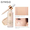 O.two.o Liquid Foundation Professionell makeup basolja Fullständig täckning concealer långvarig flytande foundation kosmetika 36st / lot dhl