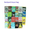54 estilos Mochila Boyz 3.5G Mylar Bolsas 7g Baggies Garison Glue Jin City con BackpackBoyz Pegatinas Runtz Bolsas de plástico