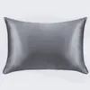 Inch Silk Satin Pillow Case Home Ice Pillows Case Picks Pillow Cover Bäddkudde Cover M26345361517