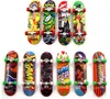 Giocattolo per bambini Regalo per bambini Stampa professionale Supporto in lega Fingerboard Skateboard Mini tavole da dito Skate truck per6048584