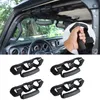 Black Car Roll Bar Grab Uchwyty Szerokie Grip Top Rękojeść 4door do Jeep Wrangler Jl 2018-2020