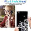 Pour Samsung Note 20 10 9 8 Ultra Pro S20 S10 5G S9 Plus Crystal Clear Shock Absorbing Protection Thin Phone Cover Case