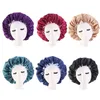 Pinces à cheveux Barrettes Ajuster Caps Satin Bonnet Double Couche Étanche Sommeil Bonnet De Nuit Tête Bijoux Pour Curly Springy Styling Acc2666