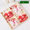 Christmas Wooden Decoration Elk Bell Snowflake Xmas Tree Angel Shaped Wooden Hanging Pendant INS Wooden Christmas Decor