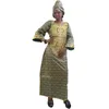 Ropa étnica MD 2022 Sudáfrica Vestido para mujeres Bazin Riche Dashiki Vestidos de ropa africana Patrón de bordado de bordado