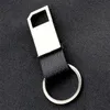 Leather key ring Car Business Keychain Elegance Holder for Men Women fashion jewelry