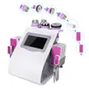 New Promotion 6 In 1 Ultrasonic Cavitation Vacuum Slimming Radio Frequency Lipo Laser Machine for Spa