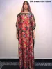 Plus Size comodità di seta di seta abiti da kaftan bella dashiki stampato africano africano abiti lunghi per lady africano per lady