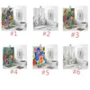 Ensembles de salle de bain imperméables, impression 3D, rideaux de douche à fleurs, tapis de toilette, ensemble de 4 pièces, accessoires hygroscopiques pour la maison, populaires 50zh G2