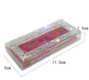 Nieuwe Glitter Rhinestone Lash Case 3D Mink Eyelashes Lege Custom Packing Boxes Glitter Rhinestone Washes Cases Without Wimper 10st Epacket