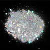 50GBAG Mixed Nail Chunky Glitter Sequin Holographic Hexagon Shape Spark Nail Art Flakes 3D Decor Gel Polish Accossen8991518