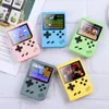 Livraison directe cadeau Macaron rétro Console vidéo jeu de poche joueurs de jeu 8 bits 3.0 pouces couleur écran LCD 400 en 1 Mini jeu