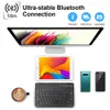 PC Telefon Şarj edilebilir gürültüsüz Klavyeler Bluetooh için Bluetooth Klavye Kablosuz Klavye Mini Klavye Kablosuz