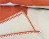 Lettera Coperta Sciarpa in lana morbida scialle portatile caldo plaid divano letto in pile primavera autunno donne lanciare coperta1