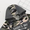 Bébé garçon vêtements infantile bébé garçons Camouflage lettre pull à capuche hauts pantalons 2 pièces garçons tenues printemps automne nouveau-né bébé Clot7872592