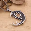 2020New Moon Goddess Wicca Collier pendentif sorcier sorcier gothique magique amulette talisman vintage pour hommes