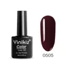 8ML bottiglia di colore cappotto smalto gel Soakoff resina UV LED gel vermiglio serie vino rosso8905515