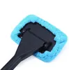 Liplasting Car-Styling 1PC Light Blue Car Window Brush Glass Cleaner Wiper Scraper Brush Tool