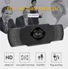 2MP 2K 1080p HD Webcam USB ajustável Web Camera Laptop PC computador com microfone para transmissão ao vivo Online Video Ensino