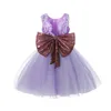 Mädchen Kleider 1 Jahr Geburtstagsgeschenk für Baby Mädchen Party Vestidos Niedliche Bogenknoten Outfits Prinzessin Taufe Infant Kinder Sommer Kleidung